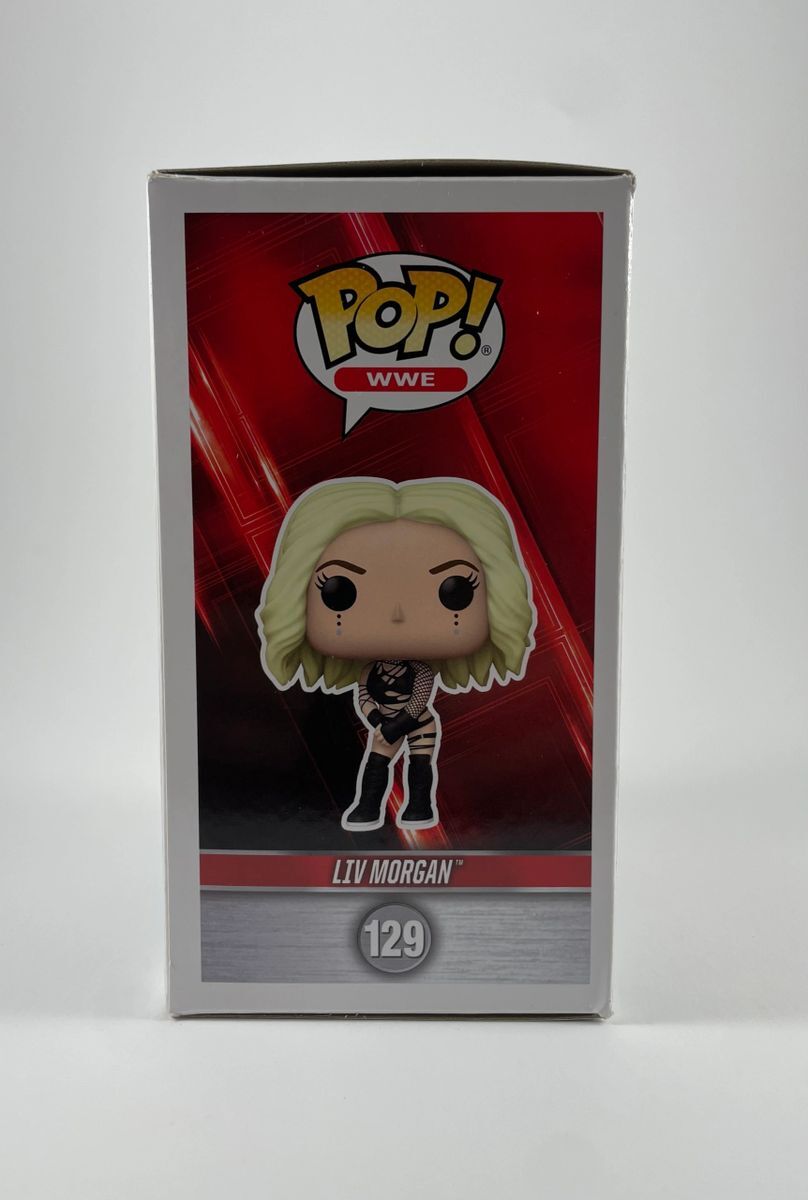 WWE Liv Morgan Signed 2023 Limited Edition Funko POP! 129 B Autograph JSA COA - Image 3