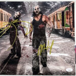 WWE Matt Hardy & Jeff Hardy Signed Hardy Boyz 11x14 Photo U Autograph JSA COA