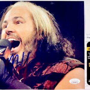 WWE Matt Hardy Signed 8x10 Photo Authentic Autograph AEW TNA Wrestling JSA COA
