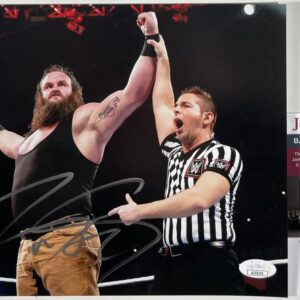 WWE NXT Braun Strowman Signed Wyatt Family 8x10 Photo B Autograph JSA COA