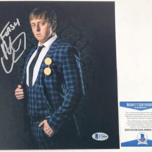 WWE NXT Flash Morgan Webster Signed 8x10 Photo Signed WrestleMania BAS COA