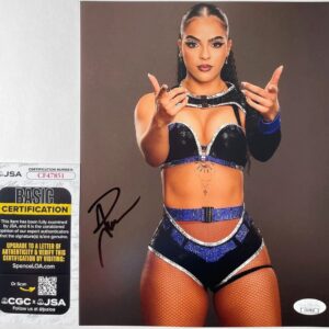 WWE NXT Jaida Parker Signed 8x10 Photo B Authentic Autograph JSA COA