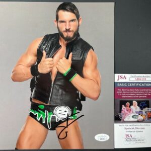 WWE NXT Johnny Gargano Signed 8x10 Photo I Autograph TakeOver JSA COA