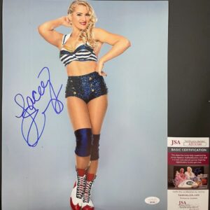 WWE NXT Lacey Evans Signed 11x14 Photo D Autograph Wrestlemania JSA COA