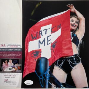 WWE NXT Liv Morgan Signed 8x10 Photo CH Autograph WrestleMania JSA COA