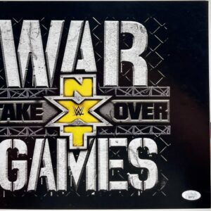 WWE NXT Matt Riddle & Dominik Dijakovic Signed War Games 11x14 Photo JSA COA