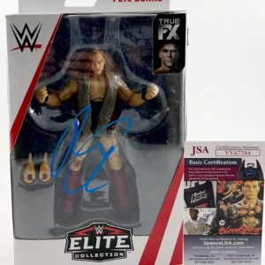 WWE NXT Pete Dunne Signed Mattel Elite Chase Wrestling Figure Autograph JSA COA