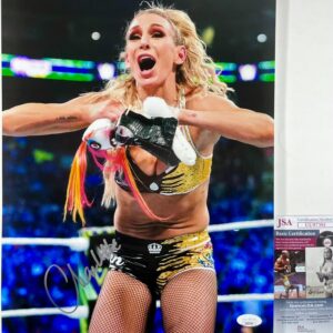 WWE NXT The Queen Charlotte Flair Signed 11x14 Photo Authentic Autograph JSA COA
