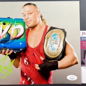 WWE Rob Van Dam Signed Money In The Bank 8x10 Photo Autograph MITB JSA COA