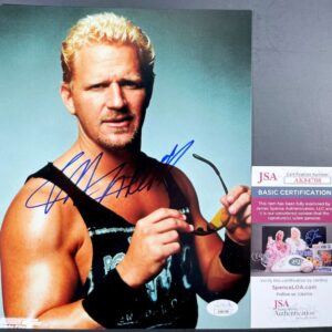 WWE WCW Jeff Jarrett Signed 8x10 Photo A Autograph WWF AEW nWo JSA COA