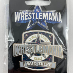 WWE WrestleMania 38 I was There Collectible Pin 2022 Official Merchandise Texas
