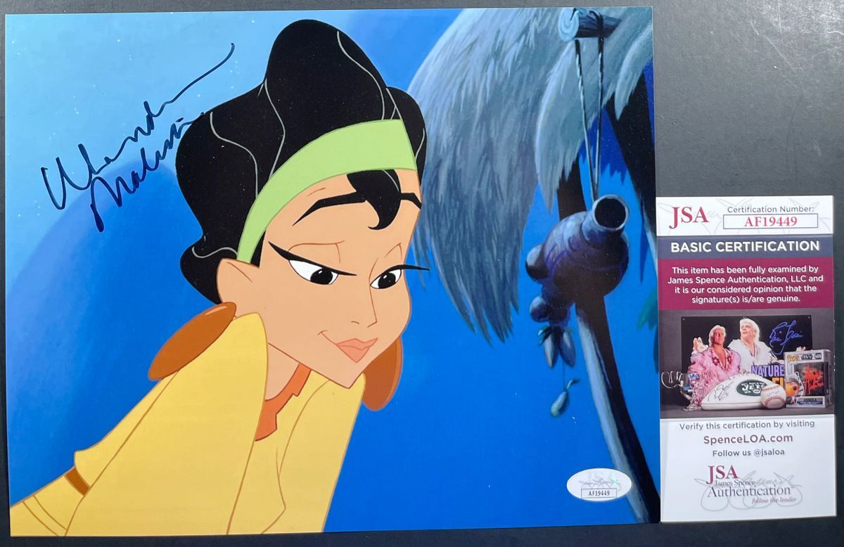 Wendie Malick Signed The Emperor's New Groove 8x10 Photo A Autograph JSA COA