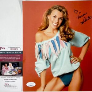 Wheel Of Fortune Vanna White Signed 8x10 Photo A Autograph Playboy JSA COA