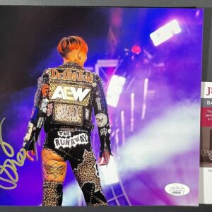 AEW All Elite Wrestling Ruby Soho Signed 8x10 Photo P Ruby Riott WWE JSA COA
