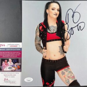 AEW All Elite Wrestling Ruby Soho Signed 8x10 Photo W Ruby Riott WWE JSA COA