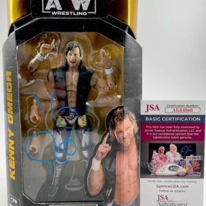 AEW Kenny Omega Signed All Elite Wrestling Unrivaled Series 4 Figure JSA COA