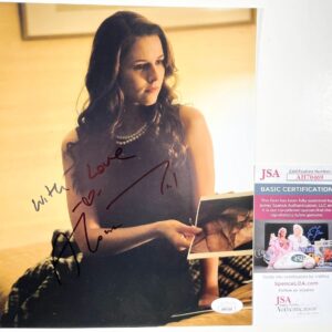 Alona Tal Signed The Killing 8x10 Photo Autograph Allena Drizocki JSA COA
