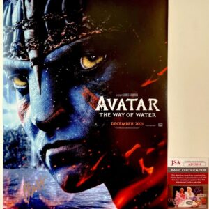 Bailey Bass Signed Avatar The Way Of Water 11x17 Movie Poster Autograph JSA COA