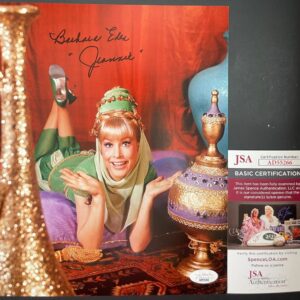 Barbara Eden Signed I Dream Of Jeannie 8x10 Photo A Autograph JSA COA