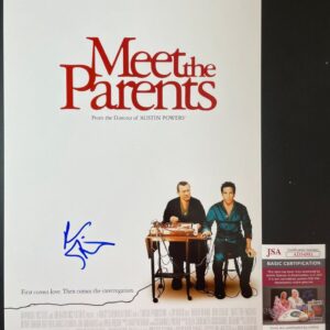 Ben Stiller Signed Meet The Parents 11x17 Movie Poster Autograph Focker JSA COA