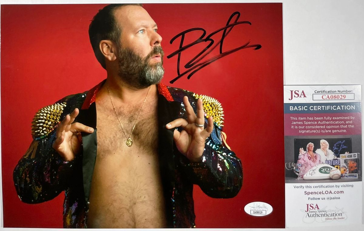 Bert Kreischer Signed 8x10 Photo A Authentic Autograph The Machine JSA COA