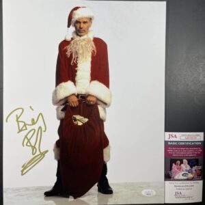 Billy Bob Thornton Signed Bad Santa 11x14 Photo C Autograph Willie JSA COA