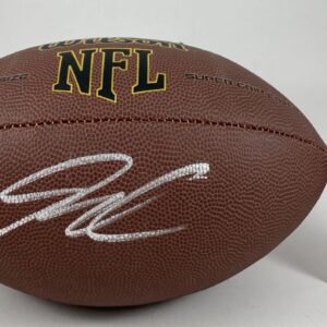 Carolina Panthers TE Greg Olsen Signed Wilson Official NFL Football JSA COA