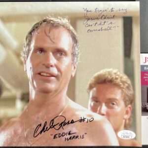Chelcie Ross Signed Major League 8x10 Photo A Autograph Eddie Harris JSA COA
