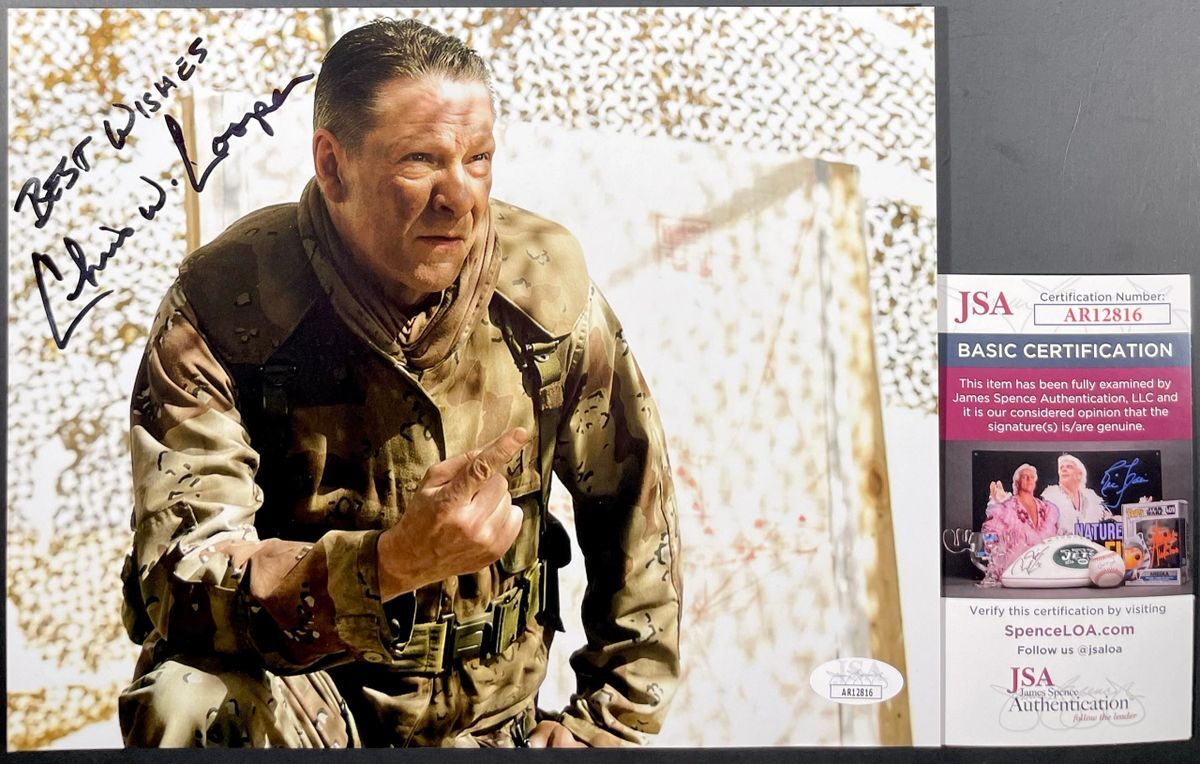 Chris Cooper Signed Jarhead 8x10 Photo Autograph Lt. Col. Kazinski JSA COA