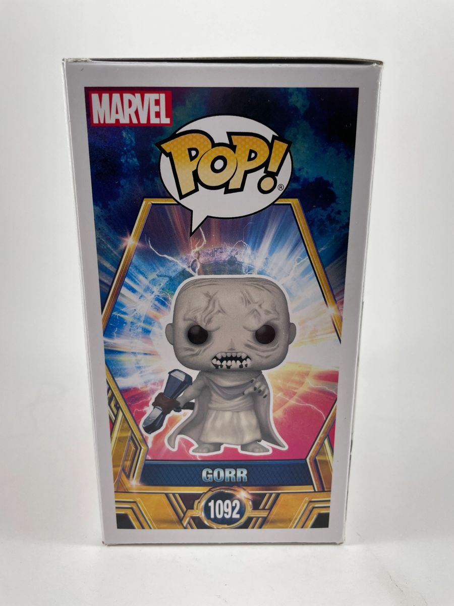 Christian Bale Signed Marvel Thor Love & Thunder Gorr Exclus. Funko POP! JSA COA - Image 3