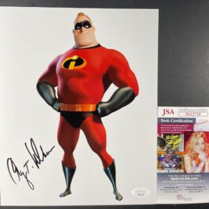 Craig T. Nelson Signed The Incredibles Mr. Incredible 8x10 Photo D Auto JSA COA