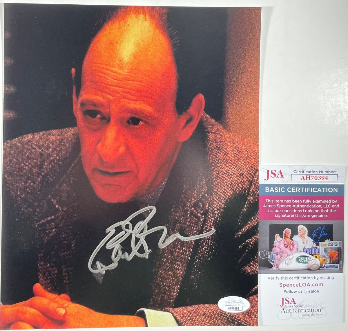 Earl Boen Signed Terminator 2: Judgment Day 8x10 Photo Autograph JSA COA