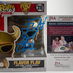 Flavor Flav Signed Funko POP! Vinyl #310 A Autograph Public Enemy JSA COA