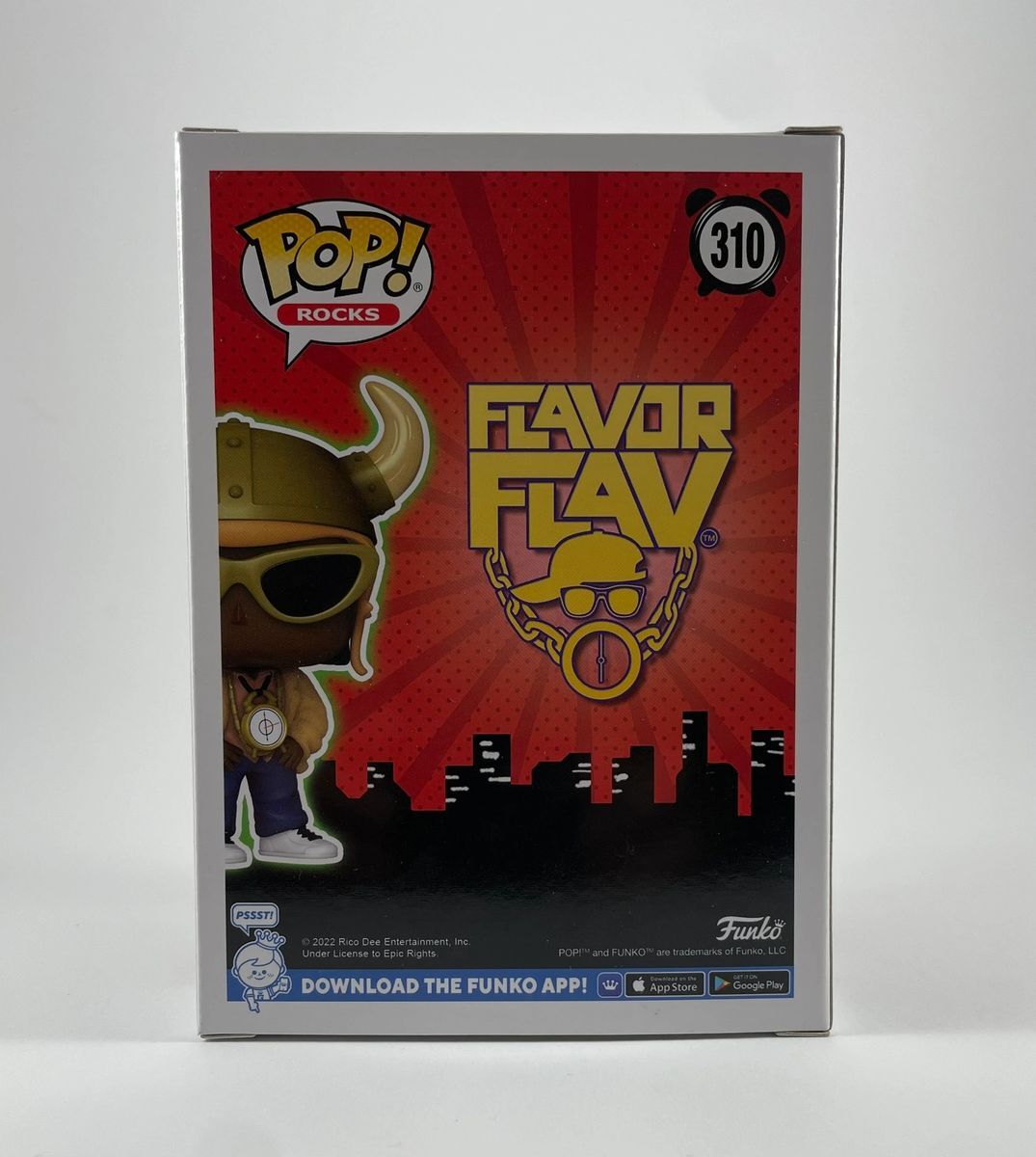 Flavor Flav Signed Funko POP! Vinyl #310 A Autograph Public Enemy JSA COA - Image 4