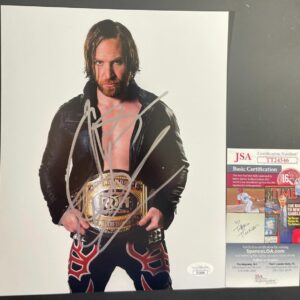 IMPACT Wrestling Chris Sabin Signed 8x10 Photo F Autograph MCMG TNA JSA COA