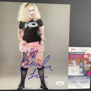 IMPACT Wrestling Knockout Kimber Lee Signed 8x10 Photo B Autograph JSA COA
