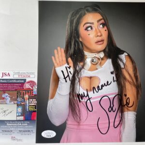 IMPACT Wrestling Knockout Susie Signed 8x10 Photo A Autograph Su Yung JSA COA