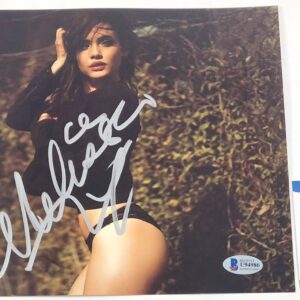 Impact Wrestling Knockout Melissa Santos Autographed 8X10 Photo Signed BAS COA