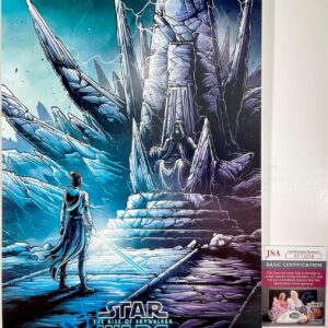 J.J. Abrams Signed Star Wars EP IX The Rise Of Skywalker 11x17 Poster JSA COA