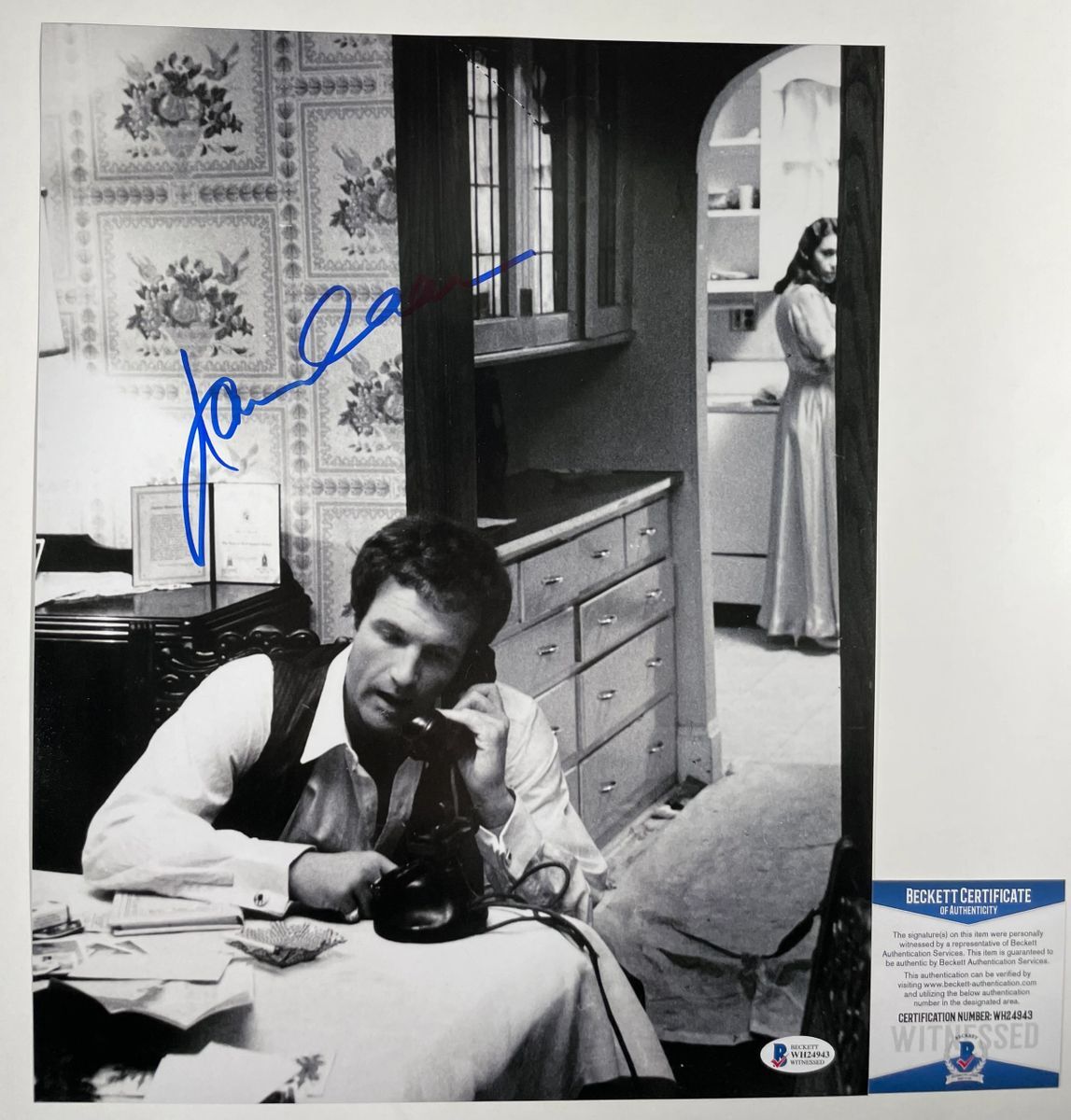 James Caan Signed The Godfather Sonny Corleone 11x14 Photo F Autograph BAS COA