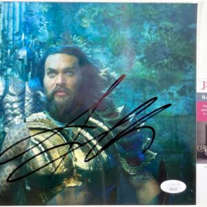 Jason Momoa Signed Aquaman The Lost Kingdom 8x10 Photo C Autograph JSA COA