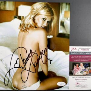 Jenna Jameson Signed Playboy Cover Girl 8x10 Photo A Autograph JSA COA