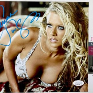 Jenna Jameson Signed Playboy Cover Girl 8x10 Photo N Autograph JSA COA