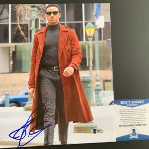 Jessie T. Usher Signed Shaft 8x10 Photo Autograph The Boys Beckett BAS COA