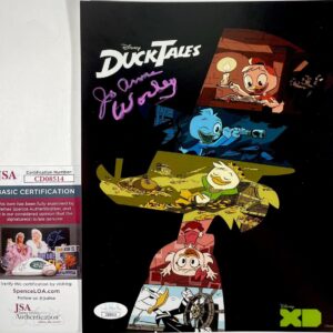 Jo Anne Worley Signed DuckTales 8x10 Mini Poster Photo B Autograph JSA COA