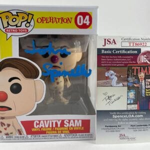John Spinello Signed Operation Cavity Sam Funko POP! Vinyl Autograph JSA COA