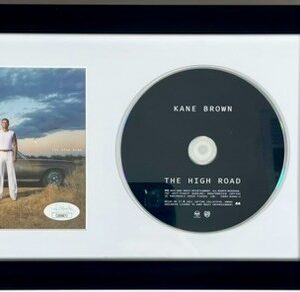 Kane Brown Signed The High Road CD Booklet & CD Framed Display Autograph JSA COA