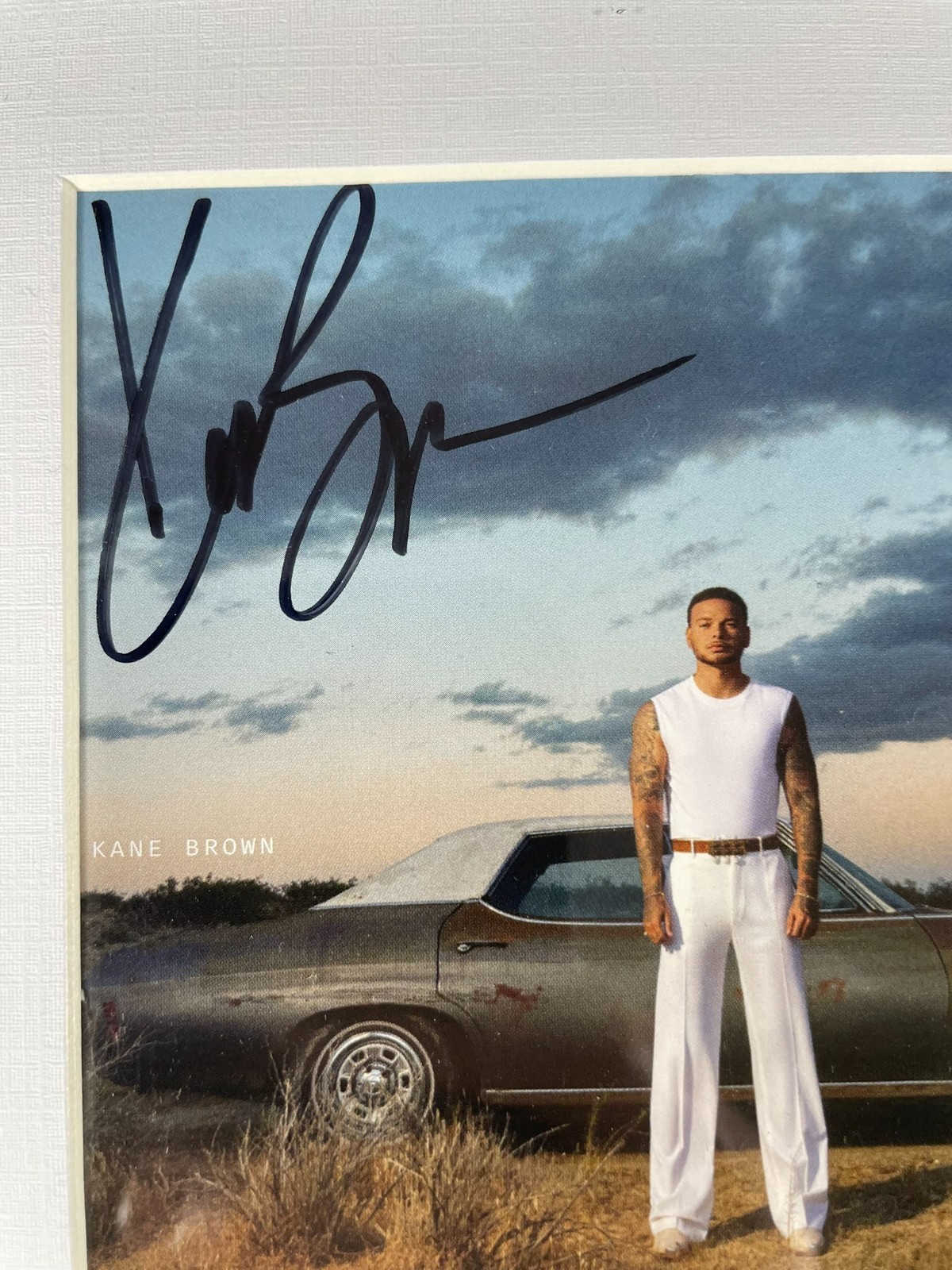 Kane Brown Signed The High Road CD Booklet & CD Framed Display Autograph JSA COA - Image 2