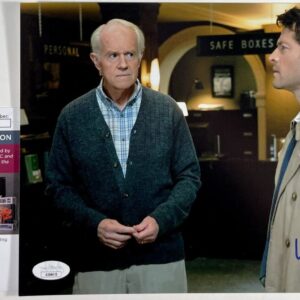 Mike Farrell Signed Supernatural 8x10 Photo Autograph Fred Jones JSA COA