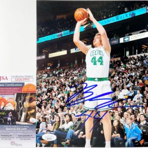 NBA Brian Scalabrine Signed Boston Celtics 8x10 Photo B Autograph JSA COA